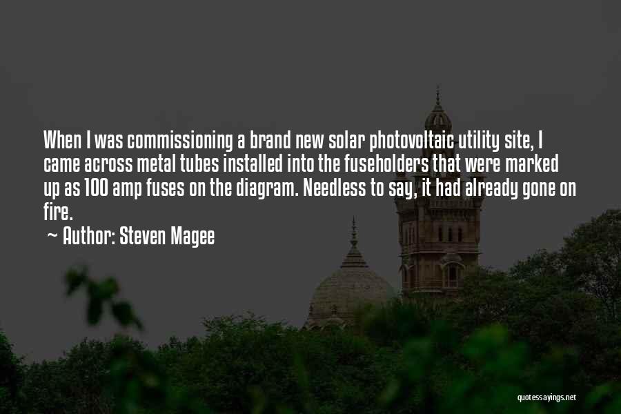 Electrical Energy Quotes By Steven Magee