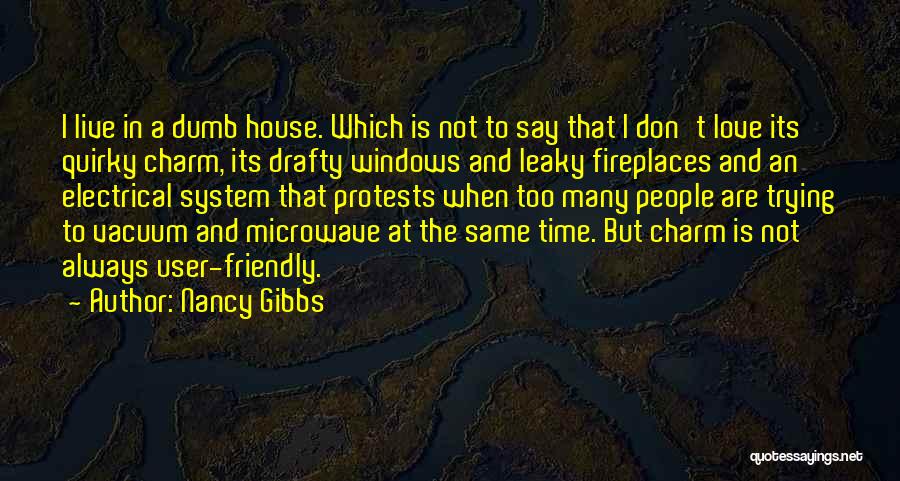 Electrical Love Quotes By Nancy Gibbs