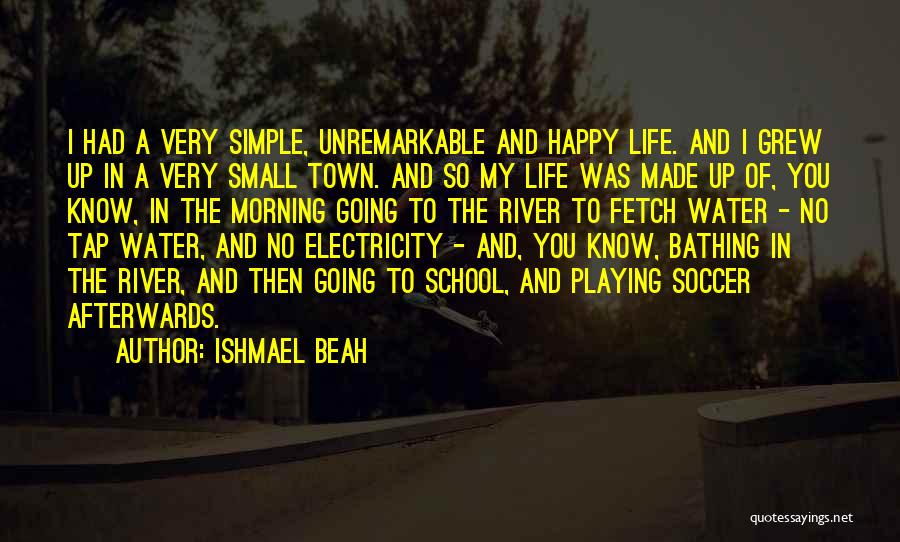 Electricity And Life Quotes By Ishmael Beah