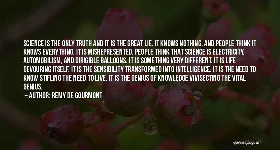 Electricity And Life Quotes By Remy De Gourmont