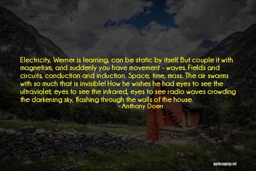 Electricity And Magnetism Quotes By Anthony Doerr Electricity And Magnetism Quotes By Anthony Doerr