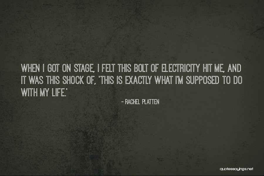 Electricity What Is It Quotes By Rachel Platten Electricity What Is It Quotes By Rachel Platten