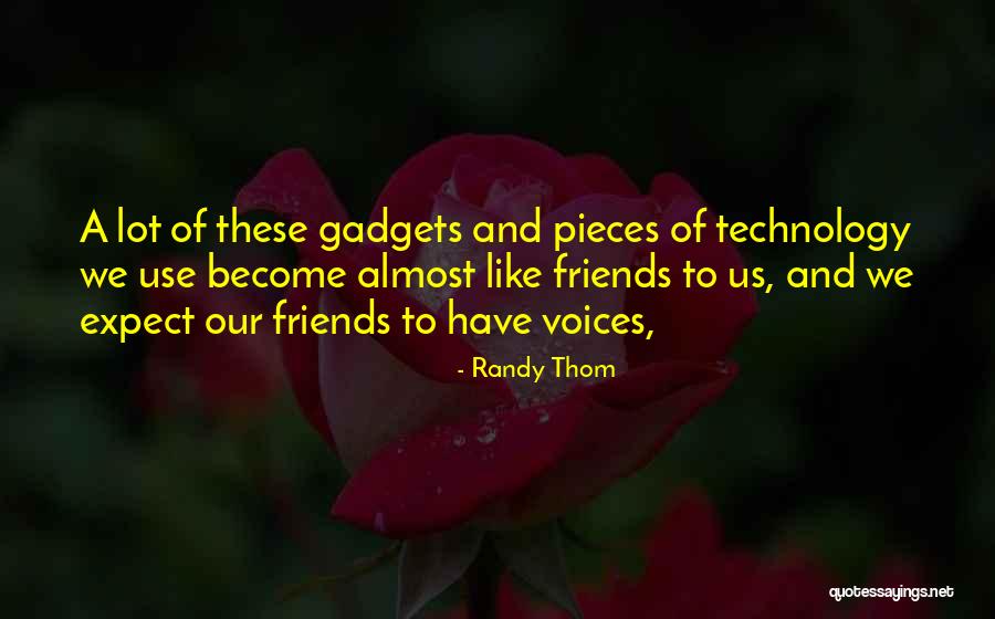 Electricom Quotes By Randy Thom Electricom Quotes By Randy Thom
