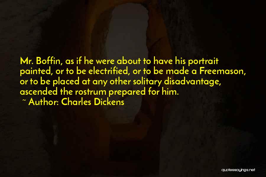 Electrified Quotes By Charles Dickens