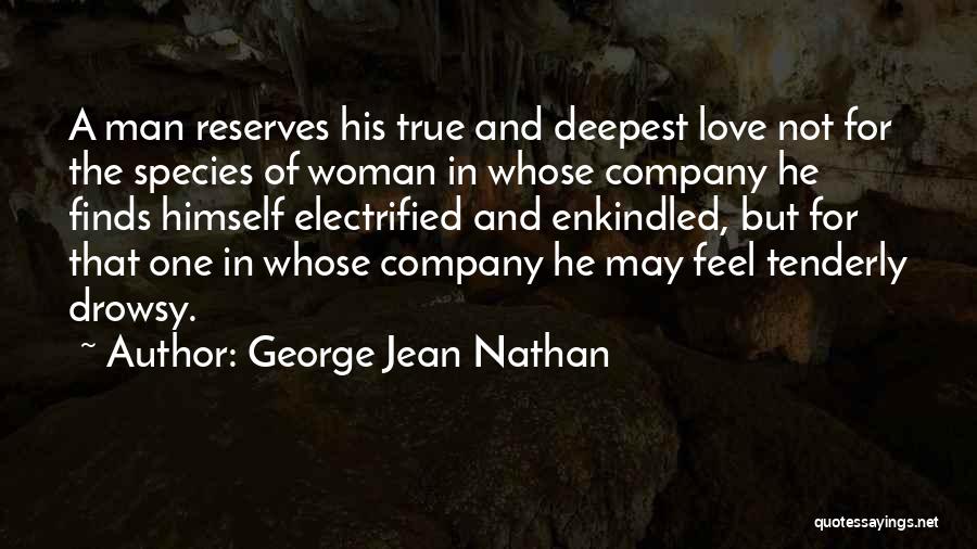 Electrified Quotes By George Jean Nathan