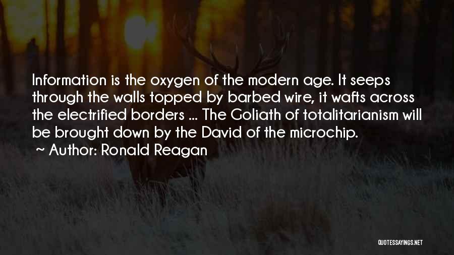 Electrified Quotes By Ronald Reagan