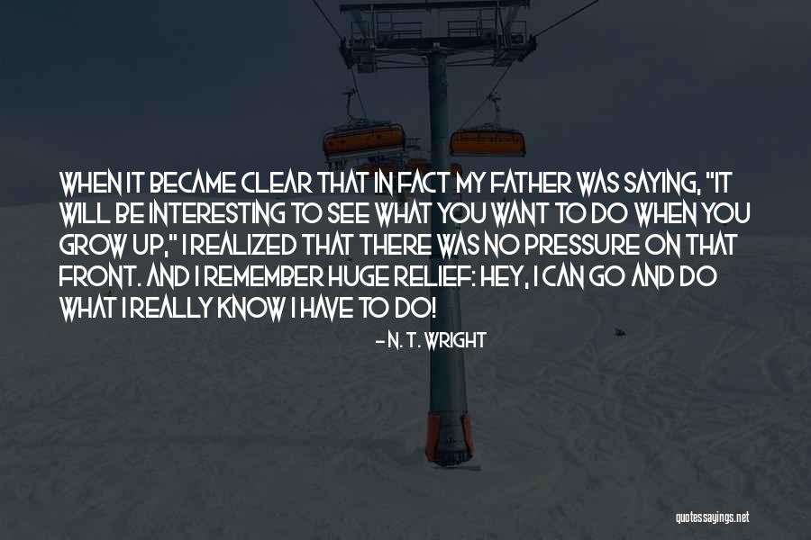 Electro Shocker Quotes By N. T. Wright Electro Shocker Quotes By N. T. Wright