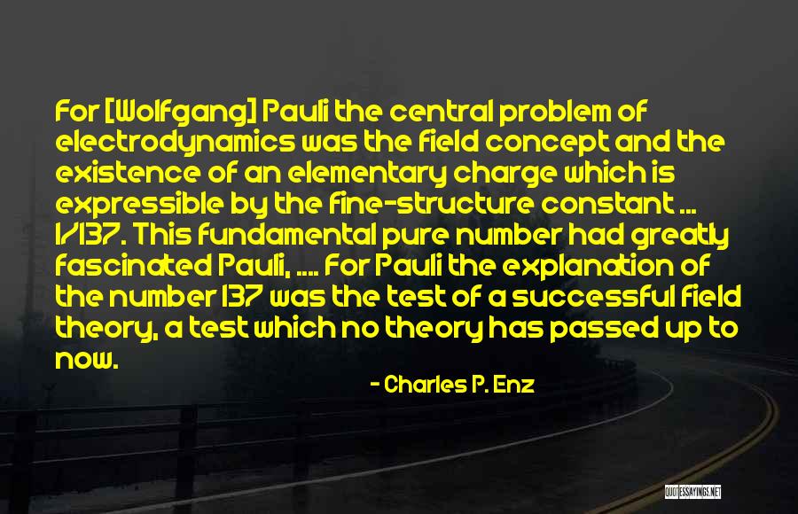 Electrodynamics Physics Quotes By Charles P. Enz Electrodynamics Physics Quotes By Charles P. Enz