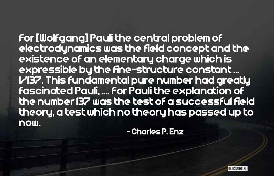 Electrodynamics Quotes By Charles P. Enz Electrodynamics Quotes By Charles P. Enz