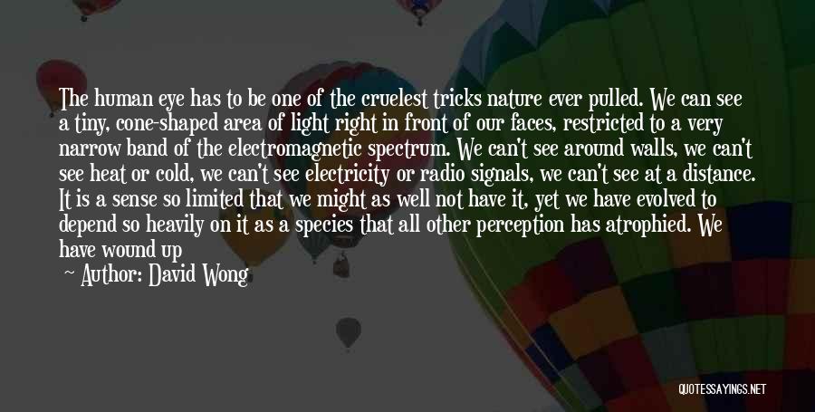 Electromagnetic Spectrum Quotes By David Wong