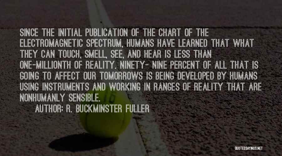 Electromagnetic Spectrum Quotes By R. Buckminster Fuller