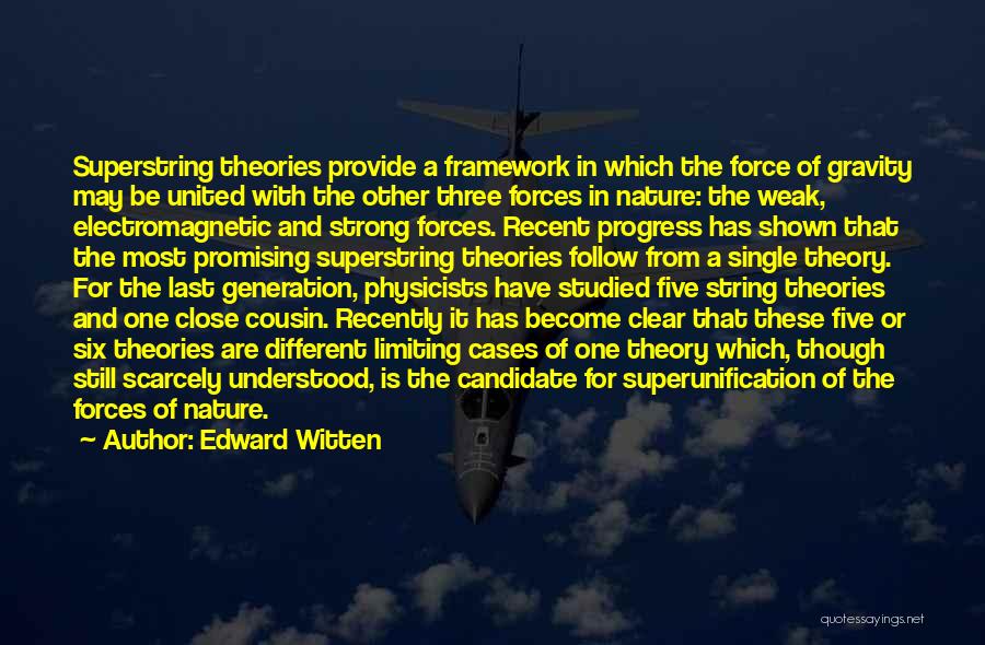 Electromagnetic Theory Quotes By Edward Witten