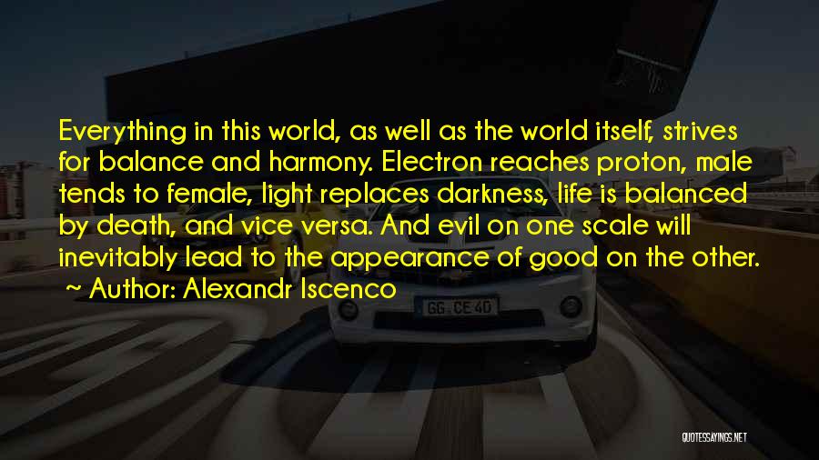 Electron Quotes By Alexandr Iscenco