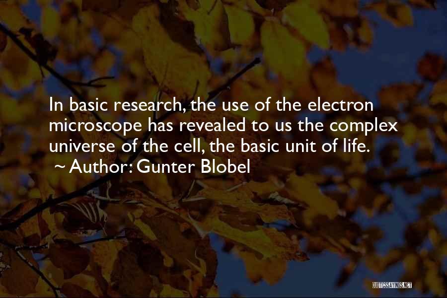 Electron Quotes By Gunter Blobel
