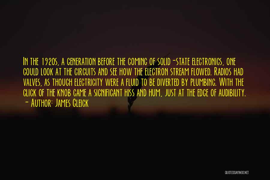 Electron Quotes By James Gleick