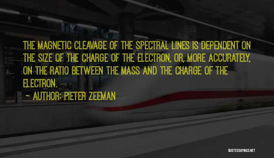 Electron Quotes By Pieter Zeeman