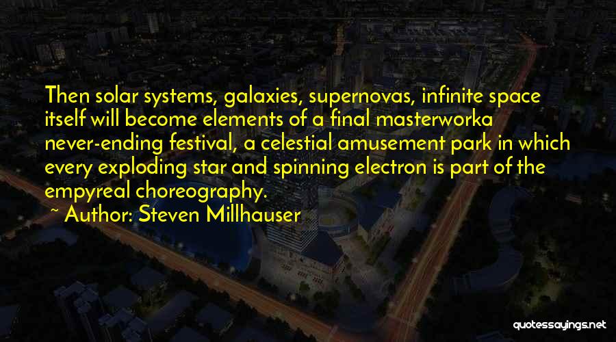 Electron Quotes By Steven Millhauser