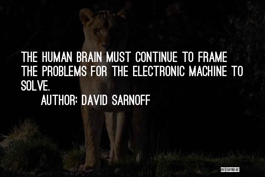 Electronic Quotes By David Sarnoff