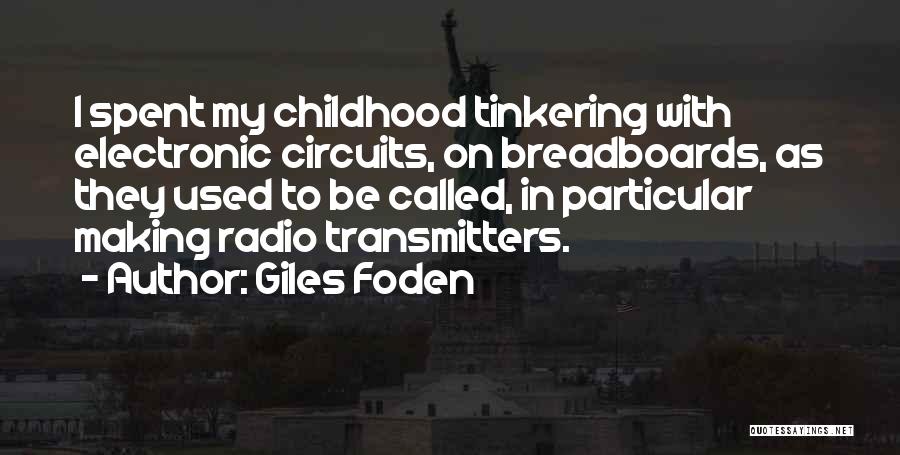 Electronic Quotes By Giles Foden