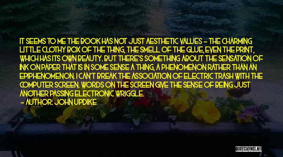 Electronic Quotes By John Updike