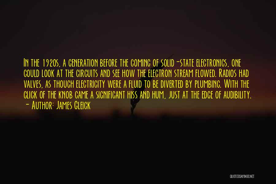 Electronics Quotes By James Gleick