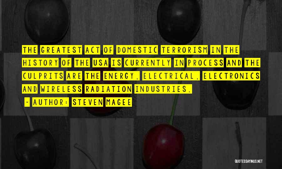 Electronics Quotes By Steven Magee