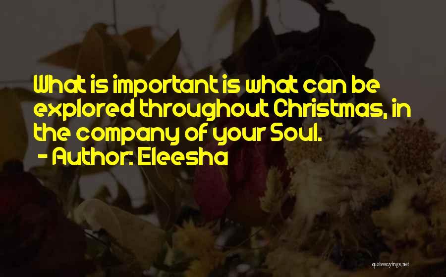 Eleesha Quotes 801371