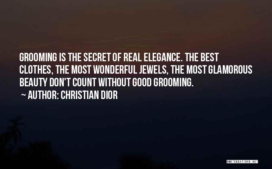 Elegance Quotes By Christian Dior
