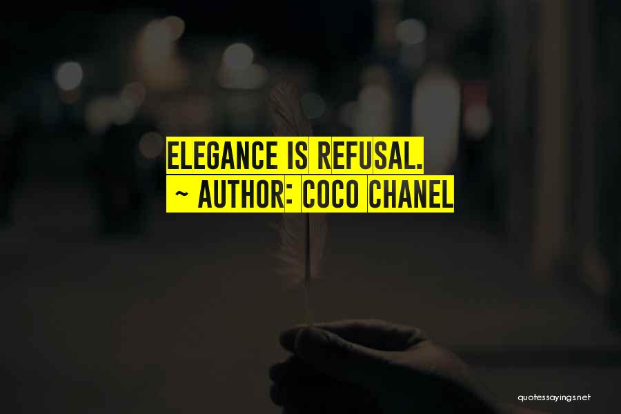 Elegance Quotes By Coco Chanel