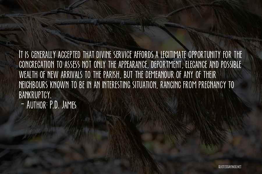 Elegance Quotes By P.D. James