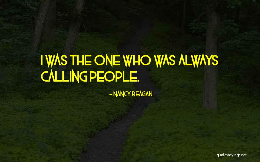 Elegantes Forest Quotes By Nancy Reagan