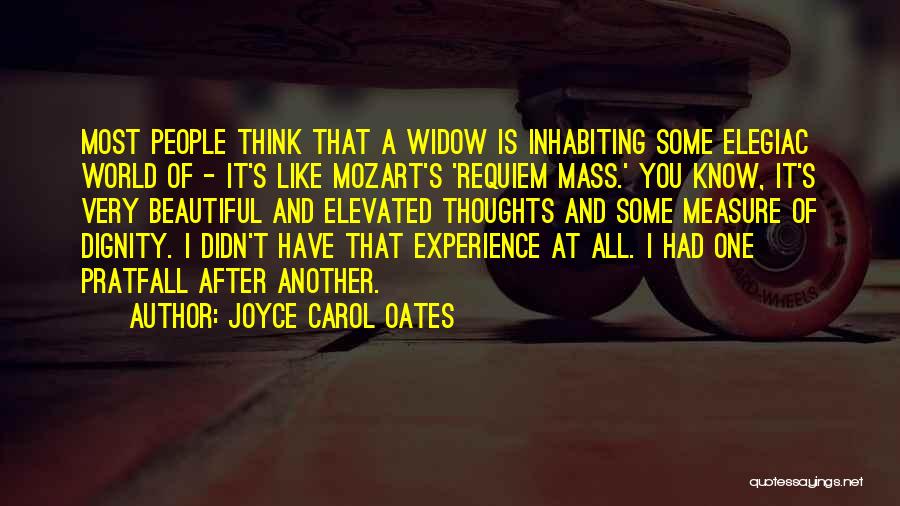 Elegiac Quotes By Joyce Carol Oates