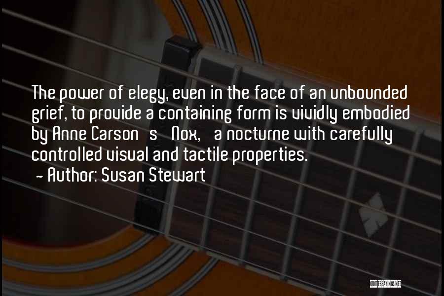 Elegy Quotes By Susan Stewart