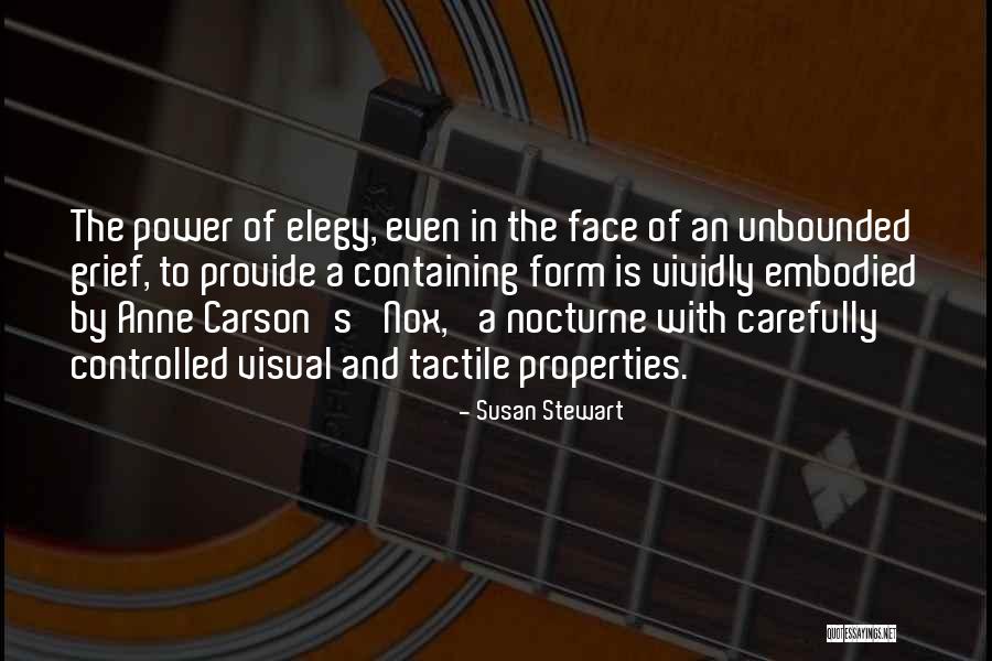 Elegy Quotes By Susan Stewart