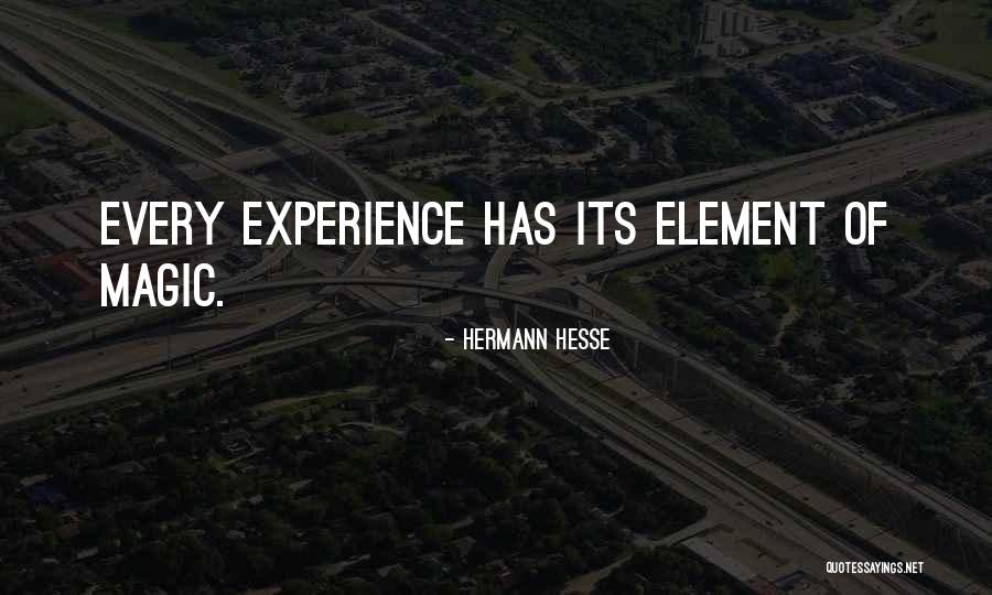 Element Quotes By Hermann Hesse