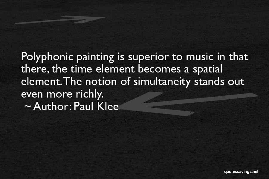 Element Quotes By Paul Klee