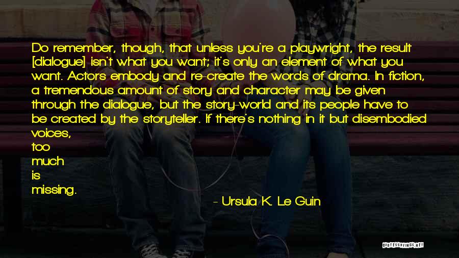 Element Quotes By Ursula K. Le Guin