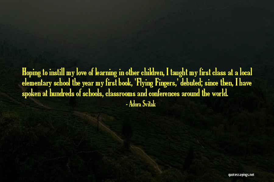 Elementary Book Quotes By Adora Svitak Elementary Book Quotes By Adora Svitak