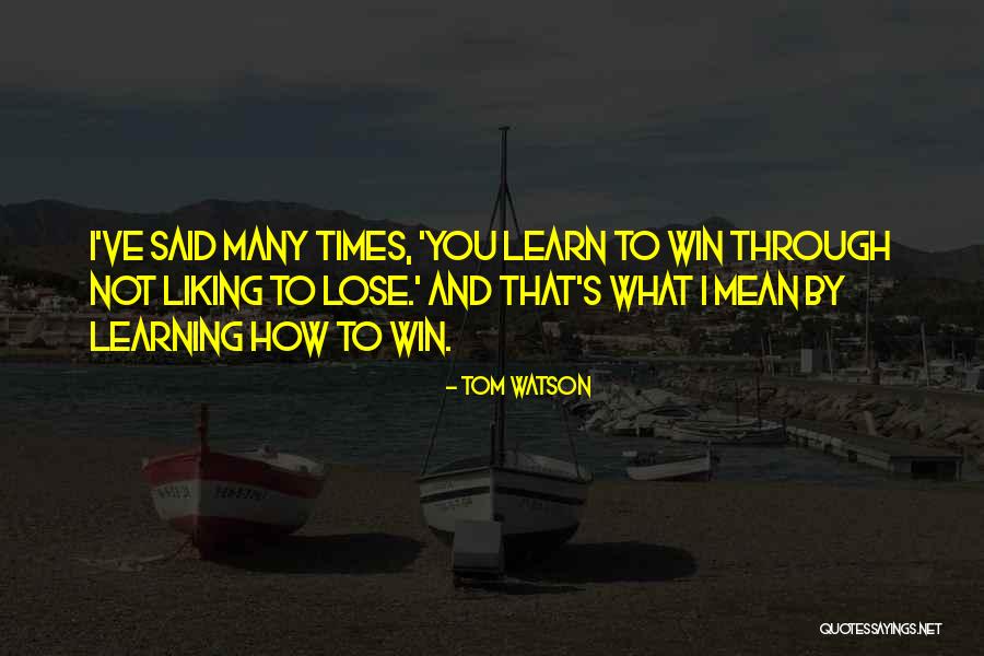 Elementary Kid Quotes By Tom Watson Elementary Kid Quotes By Tom Watson