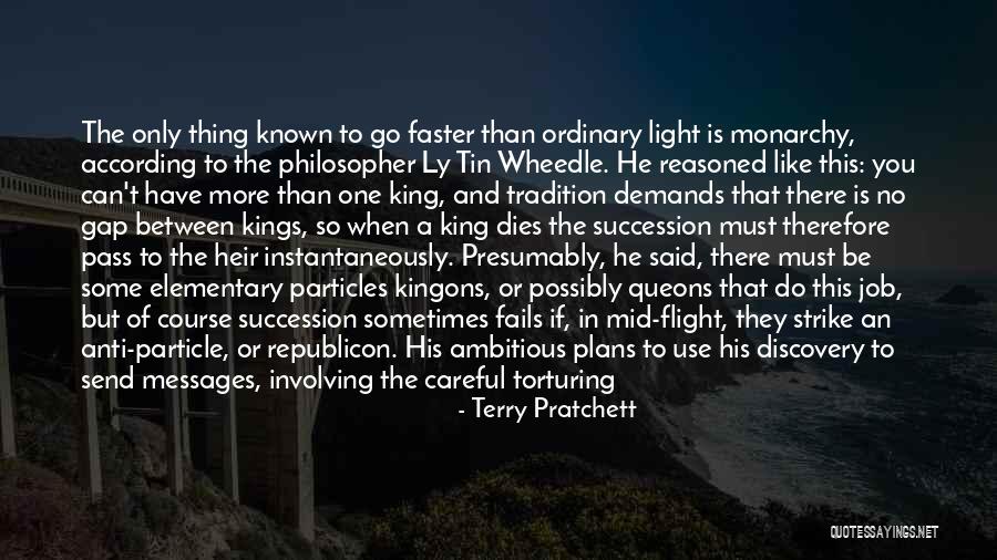 Elementary Particle Quotes By Terry Pratchett