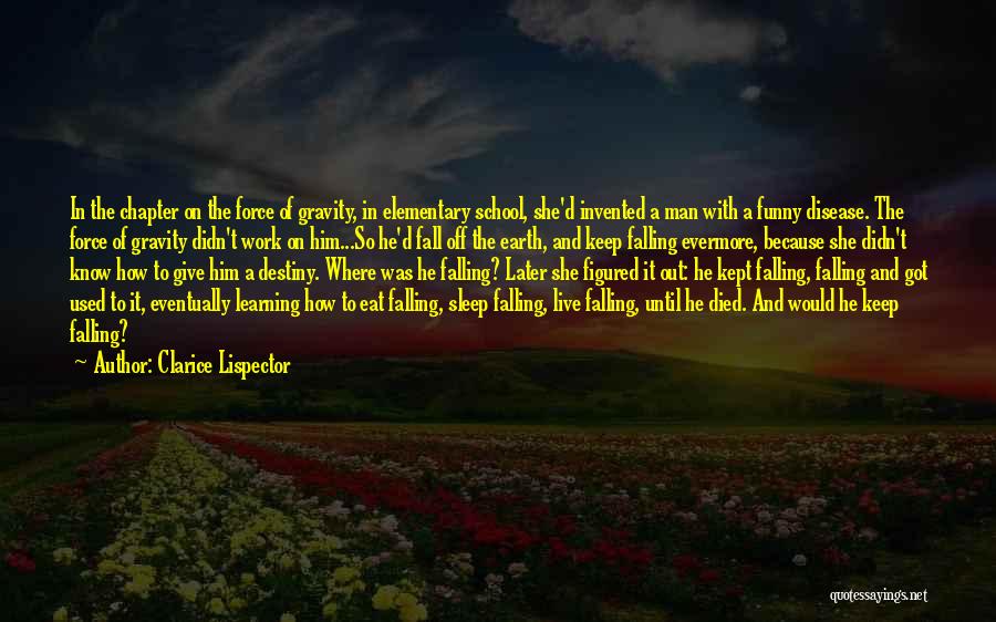 Elementary School Quotes By Clarice Lispector