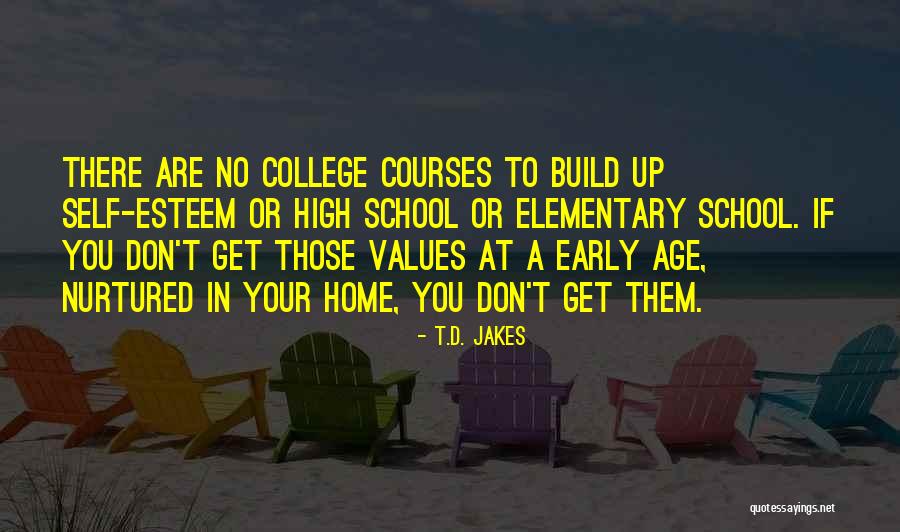 Elementary School Quotes By T.D. Jakes