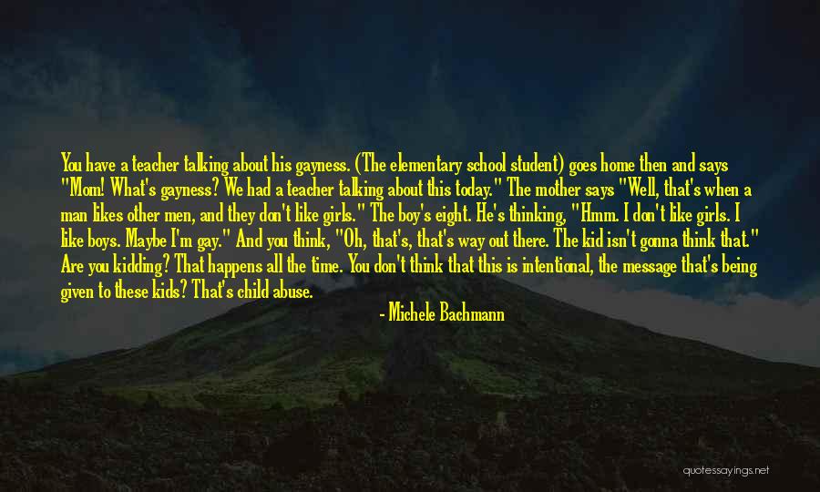 Elementary School Teacher Quotes By Michele Bachmann Elementary School Teacher Quotes By Michele Bachmann