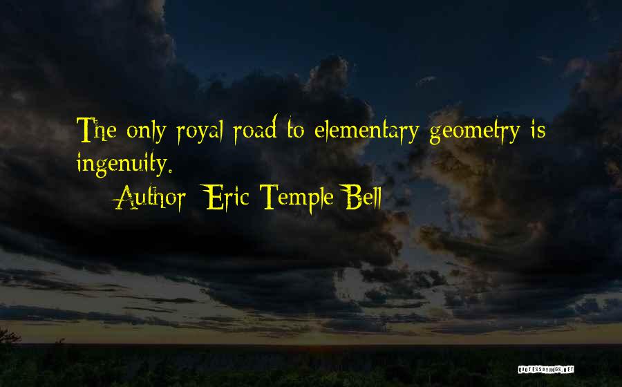 Elementary Science Quotes By Eric Temple Bell