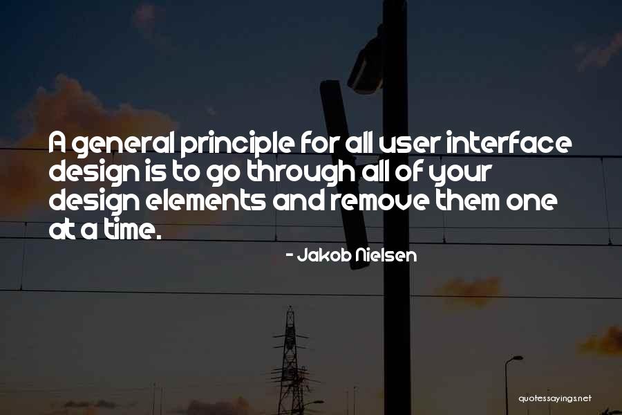 Elements And Principles Of Design Quotes By Jakob Nielsen Elements And Principles Of Design Quotes By Jakob Nielsen