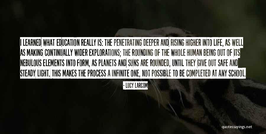 Elements Of Being Quotes By Lucy Larcom Elements Of Being Quotes By Lucy Larcom
