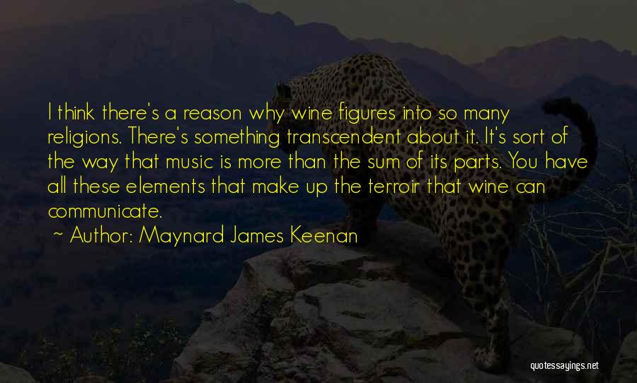 Elements Of Music Quotes By Maynard James Keenan