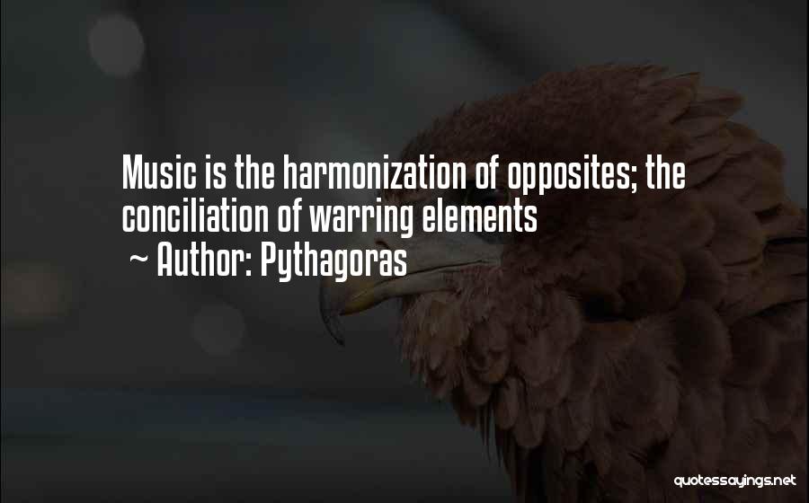 Elements Of Music Quotes By Pythagoras