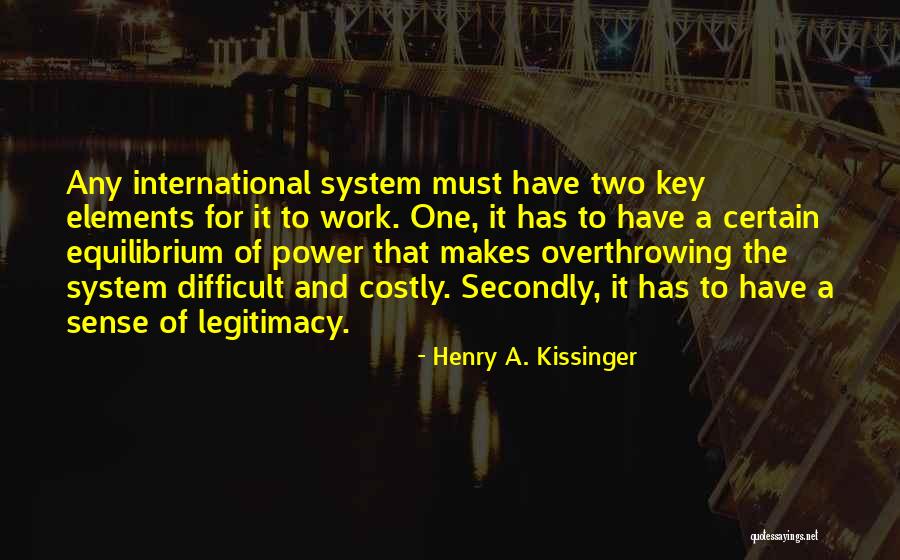 Elements Of Power Quotes By Henry A. Kissinger Elements Of Power Quotes By Henry A. Kissinger
