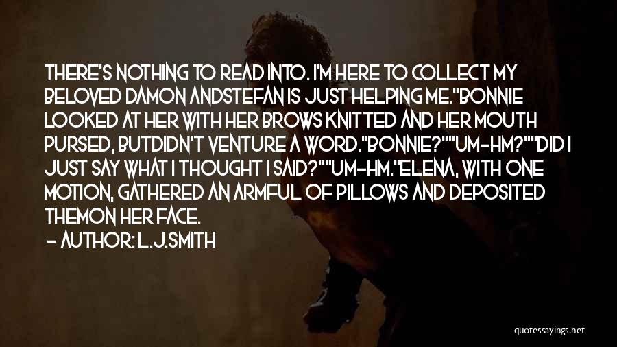 Elena And Damon Quotes By L.J.Smith